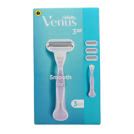Gillette Venus Start Smooth Razor 3up (Germany)