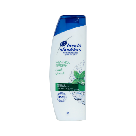Head & Shoulders Menthol Refresh Anti-Dandruff Shampoo 400ml (Saudi Arabia)