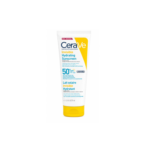 CeraVe Invisible Hydrating Sunscreen SPF50+ 75ml (France)
