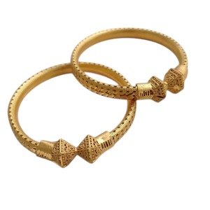 Gold Plated Classic Churi For Women 2024