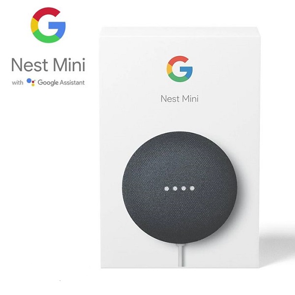 Google Nest Mini (2nd Generation) Smart Speaker with Google Assistant
