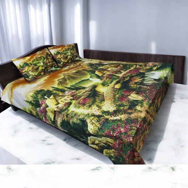 Exclusive 100% Cotton Bed Sheet 7.5 feet by 8 feet