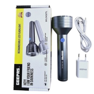 Geepas GFL-2432TL Rechargable LED Flashlight