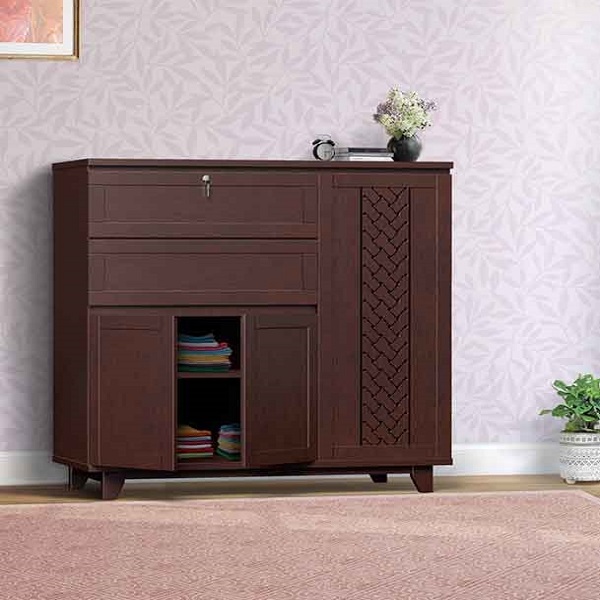 Regal Olivia Wooden Wardrobe Antique