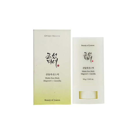 Beauty of Joseon Matte Sun Stick Mugwort+Camelia SPF50 Plus 18g (Korea)