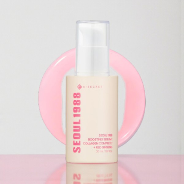 K-Secret Seoul 1988 Collagen Complex 7 + Red Ginseng Boosting Serum 30ml (Korea)