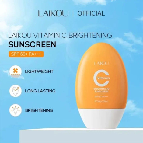 Laikou Vitamin C Brightening Sunscreen SPF50 Pa+++ 50g (China)