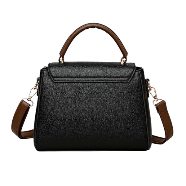 Fashion Shoulder For Women Ladies Crossbody Hand Bags Luxury Purses And Handbags New (Black)