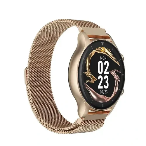 G-Tide R1 Calling Smart watch with SpO2 - Classic Gold