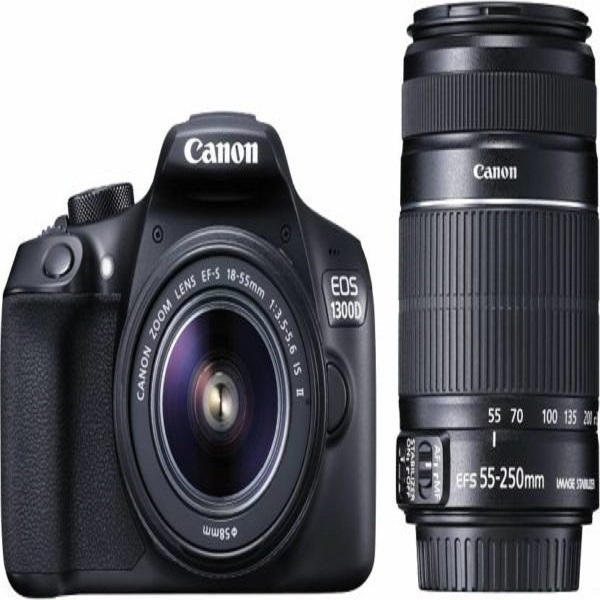 Canon EOS 1300D Digital SLR Camera Body with EF-S 18-55mm Lens