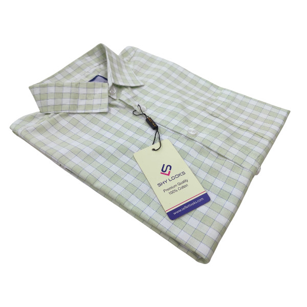 Premium full Sleeve Formal Check Shirt