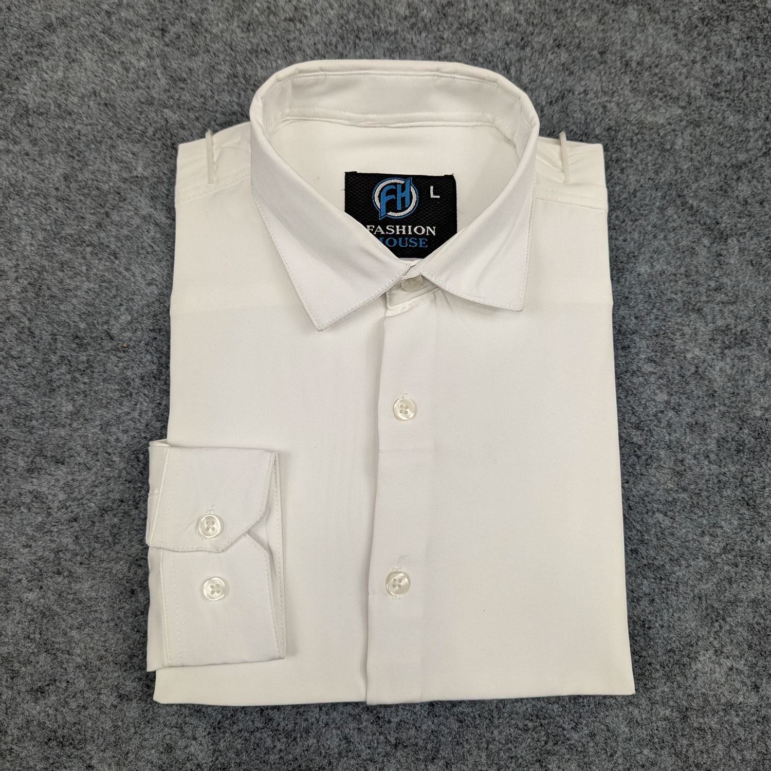 Premium Shirt & Pant Combo (Formal / Casual) (White & Black)