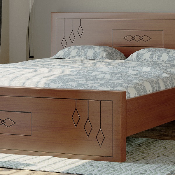 Bluebell Wooden King Bed