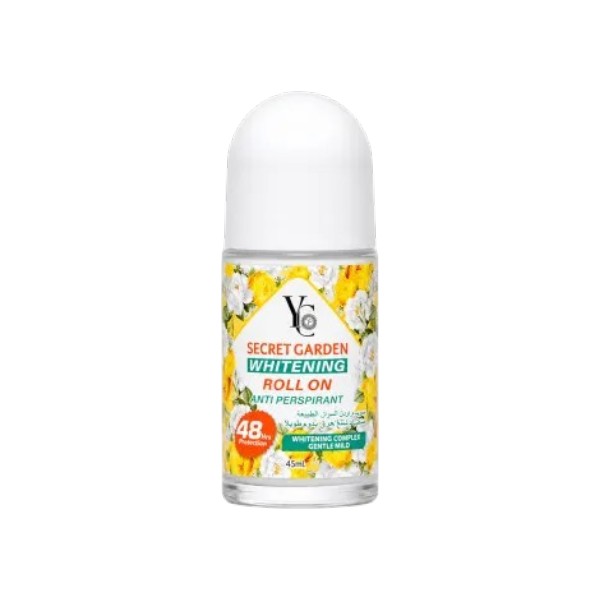 YC Secret Garden Whitening  Anti Perspirant Roll On 45ml (India)