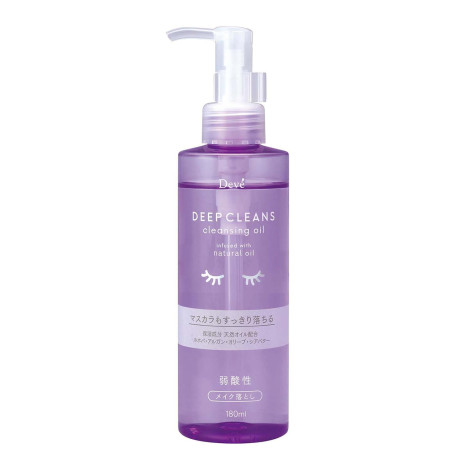 Deve Deep Cleans Cleansing Oil 180ml (Japan)