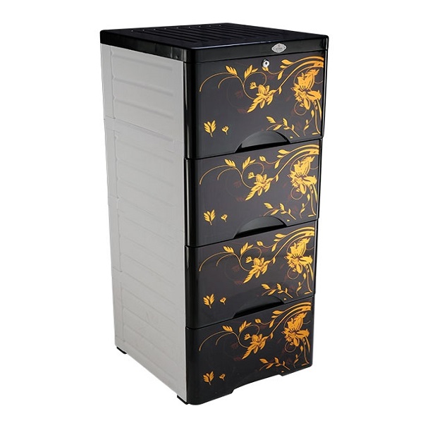 RFL Wardrobe Single 4D KD Elegant Gold