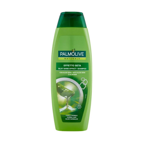 Palmolive With 100% Natural Aloe Silky Shine Effect Shampoo 350ml (Italy)