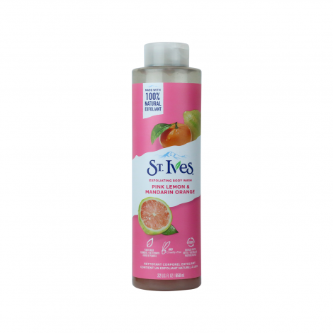 St.Ives Pink Lemon & Mandarin Orange Exfolating Body Wash 650ml (USA)