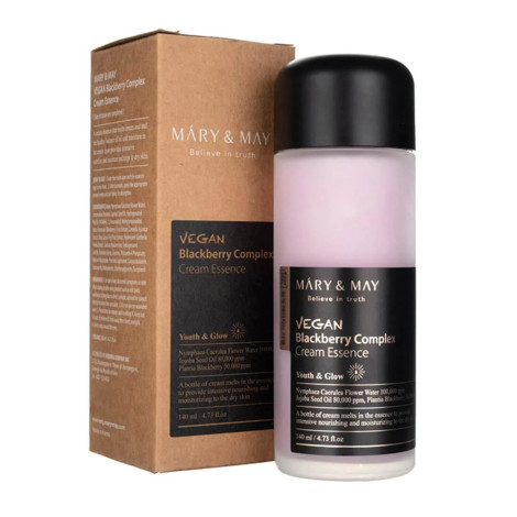 Mary & May Vegan Blackberry Complex Cream Essence 140ml (Korea)