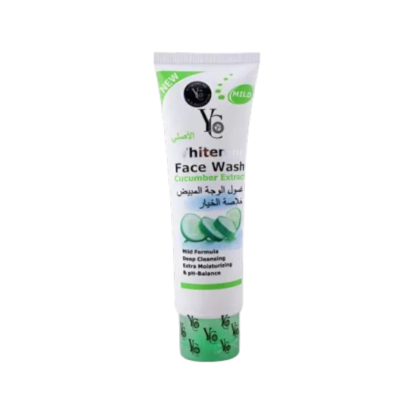 YC Whitening cucumber extract face wash 85g (Thailand)