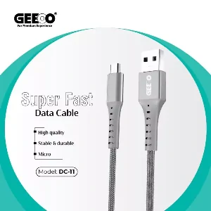 Geeoo DC-11 3A Micro USB Short Cable 30cm
