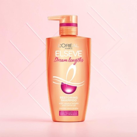 L'Oreal Elseve Dream Lengths Restoring Shampoo 410ml (Indonesia)