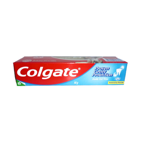 Colgate Proven Cavity Protection Double Cool Stripe  Toothpaste 90g (Thailand)