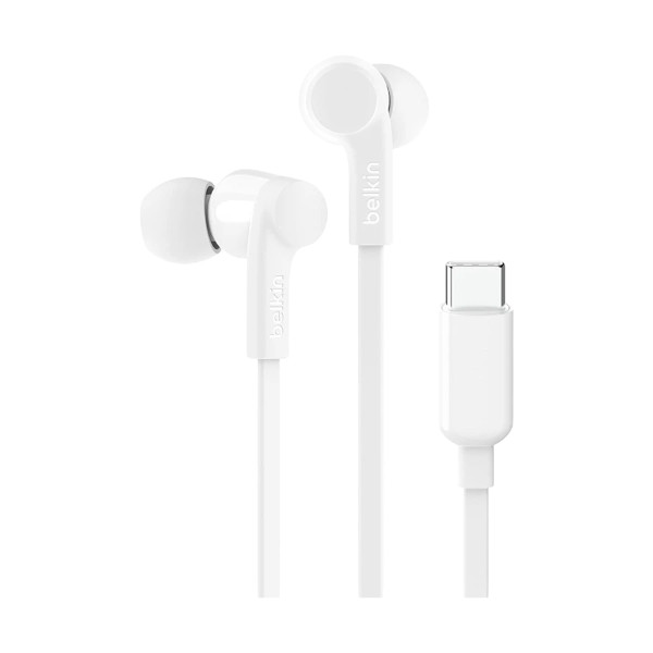 Belkin SoundForm G3H0002btWHT White In-Ear Earphone with Type-C Connector