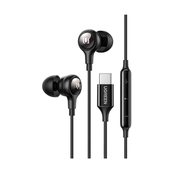 Ugreen EP103 (30638) Black Wired Type-C Jack In-Ear Earphone