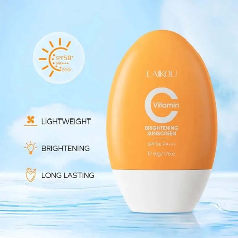 Laikou Vitamin C Brightening Sunscreen SPF50 Pa+++ 50g (China)