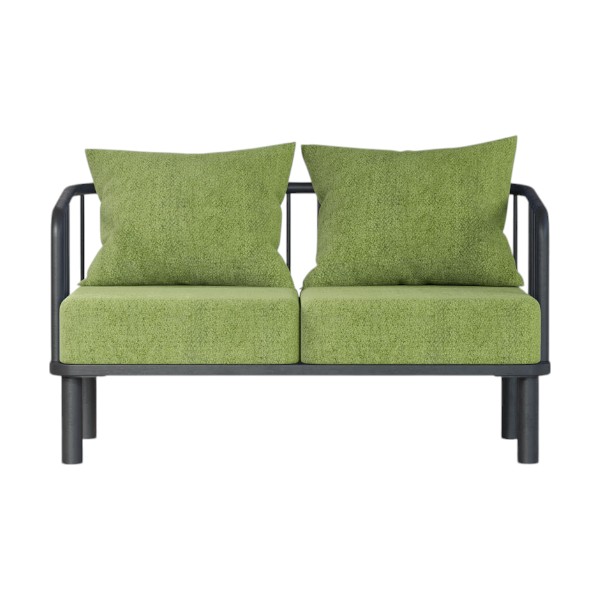 Regal Elisa Metal Double Sofa l SDC-607-10-1-07