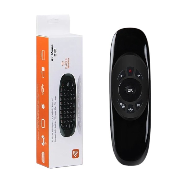 C130 Fly Air Mouse With Keyboard Rechargeable Back Light