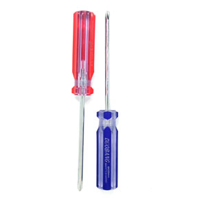 4" Trasperation Color Screw Driver