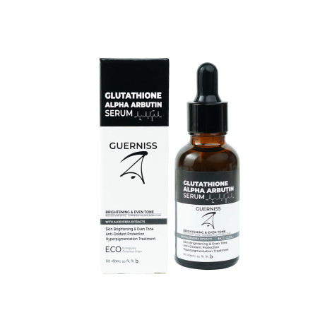 Guerniss Raw Glutathione Alpha Arbutin Serum 30ml (Bangladesh)