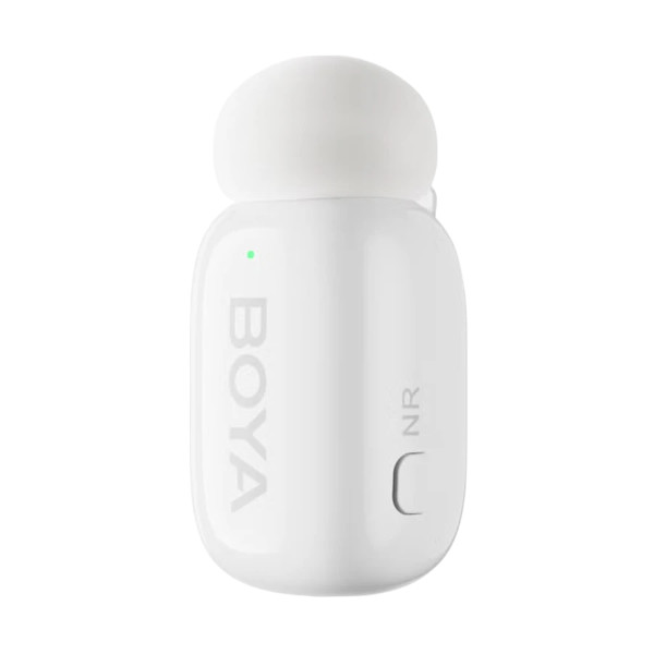 Boya Mini-13 2.4G Wireless White Microphone for Android & IOS (2xRX, 2xTX)