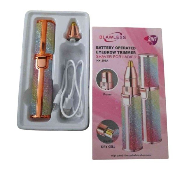 Blawless 2 in 1 Eyebrows and Facial Hair Remover
