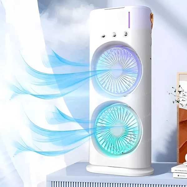 Portable Light Humidifier Double-ended Spray Fan