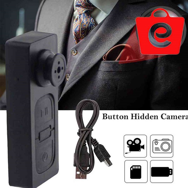 Button poket mini cc camera