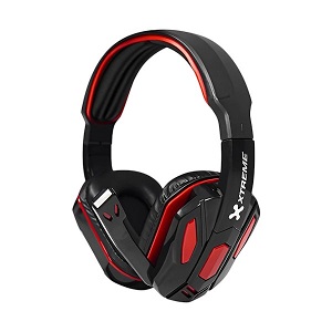 Xtreme S-Q90 Wired Black & Red Multimedia Headphone