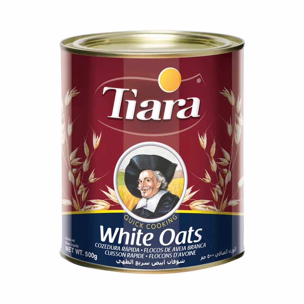 Foster Clark's Tiara White Oats Tin