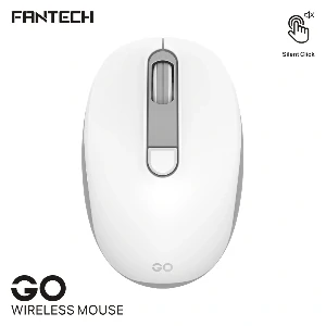 Fantech Go W192 White Silent Wireless Mouse – White Color