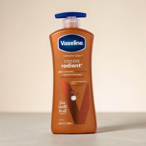 Vaseline Intensive Care Cocoa Rediant 48H Moisture Body Lotion 600ml (Canada)