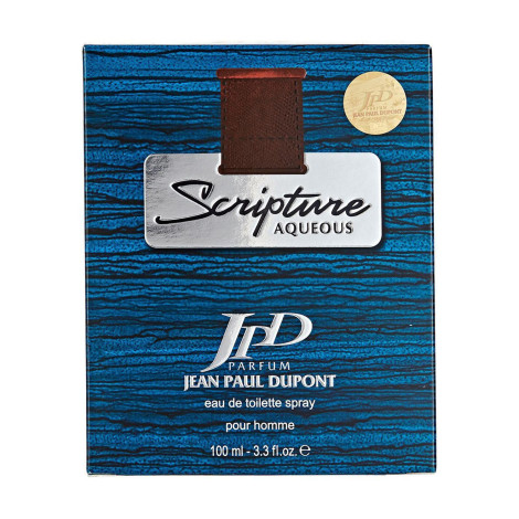 Jean Paul Dupont Scripture Aqueous Pure Homme For Men EDT Spray 100ml (UAE)