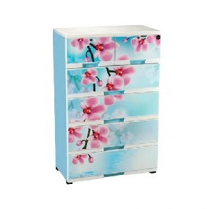Premio Platinum Wardrobe - 5 Step - Orchid - White Blue