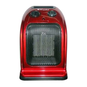 Miyako PTC-10M Red Electric Room Heater