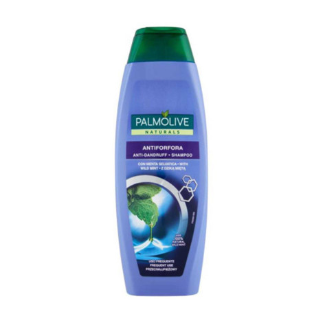 Palmolive With 100% Natural Wild Mint Anti Dandruff Shampoo 350ml (Italy)
