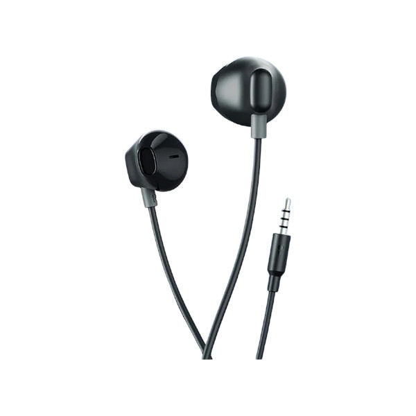 Oraimo Half In-Ear Wired Black Earphone