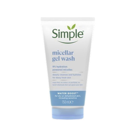 Simple Water Boost 9% Hydration Powered Micellar Gel Wash 150ml (Poland)