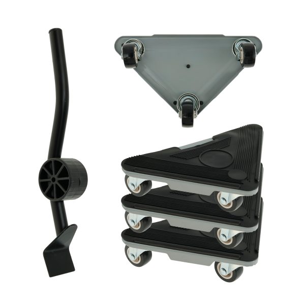 Roller Washing Machine Refrigerator Base Reinforced Retractable Movable Rack with Wheels Kitchen Fridge Base