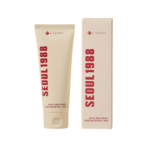 K-Secret Snail Mucin 93% + Rice Seoul 1988 Cream 100ml (Korea)